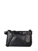 Cross Body Tas Caviar Leder Milano Zwart caviar G1421N